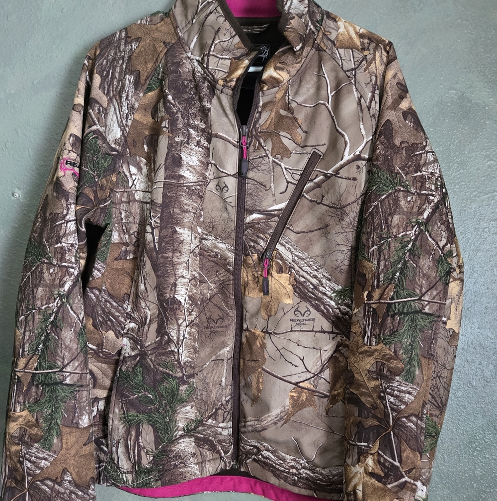 REALTREE - Women's Jacket - Camo Camouflage Coat - Woman Size XL
